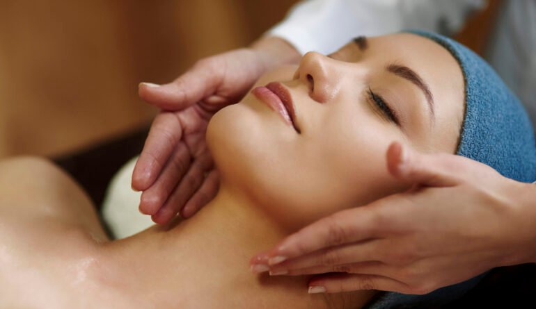 Calmness during a very nice massage Calmness during a very nice massage